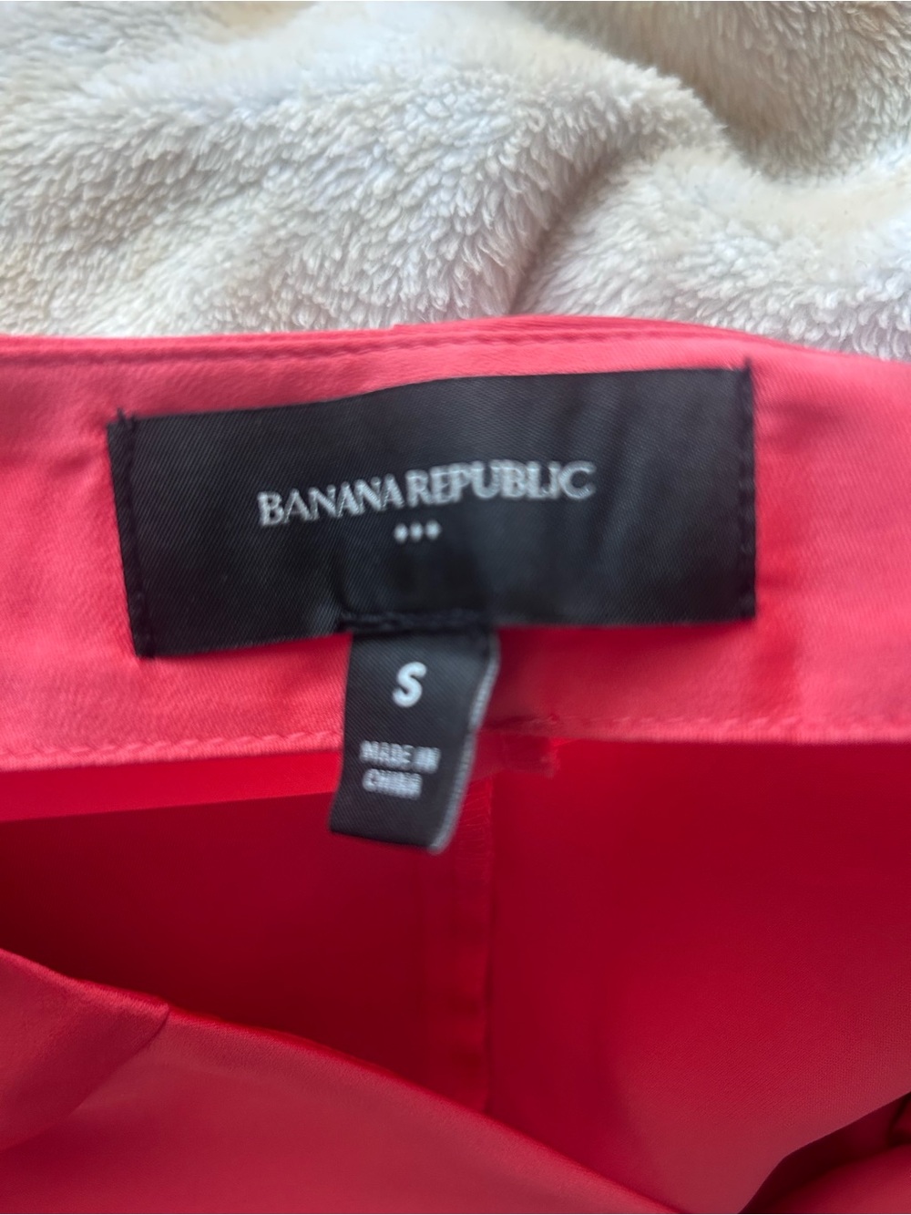 Banana Republic Satin Bias Cut Midi Skirt Pink Berry Size Small - Picture 5 of 5
